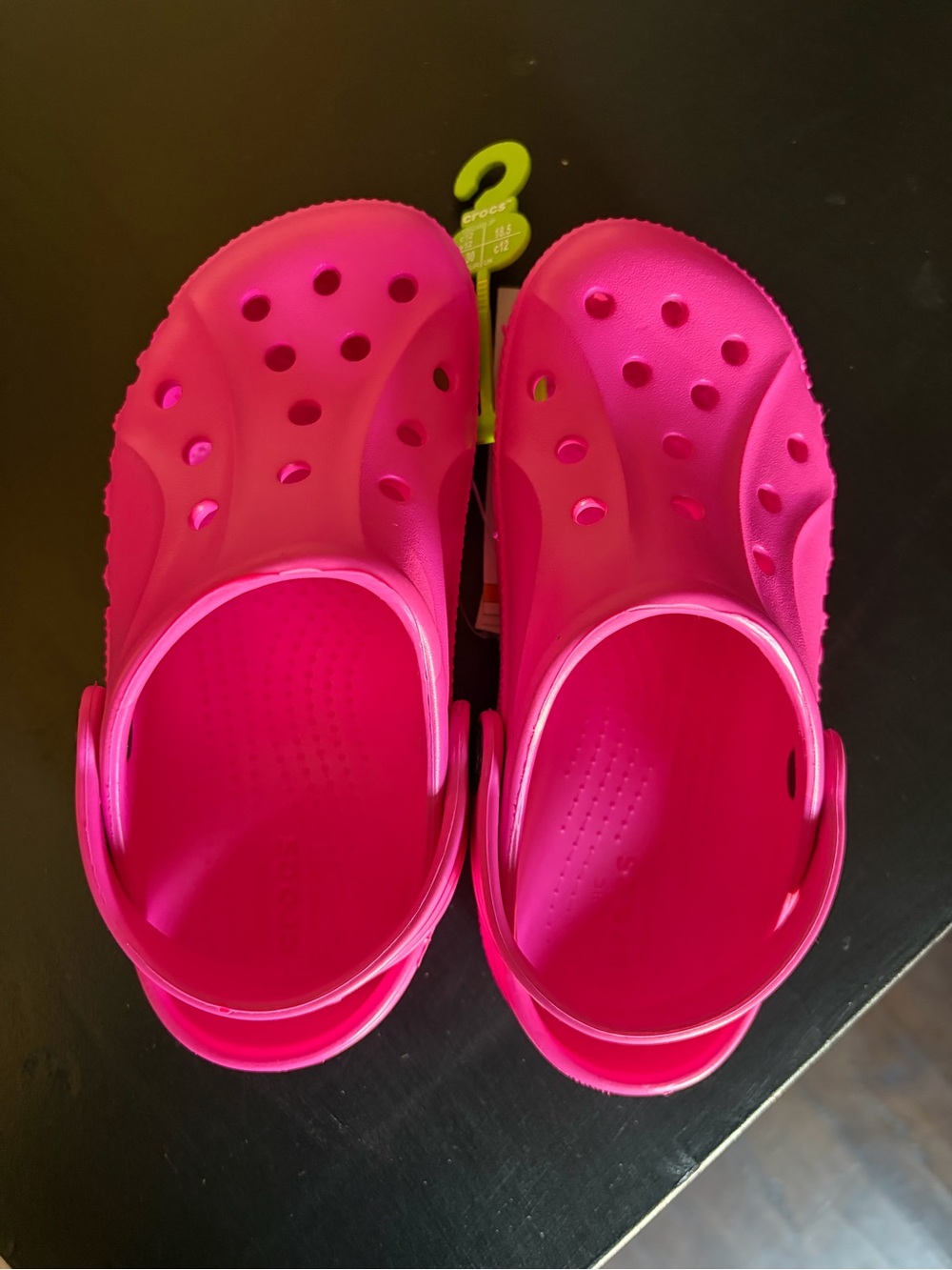 CROCS Kids Clog Sandals in Bright Pink